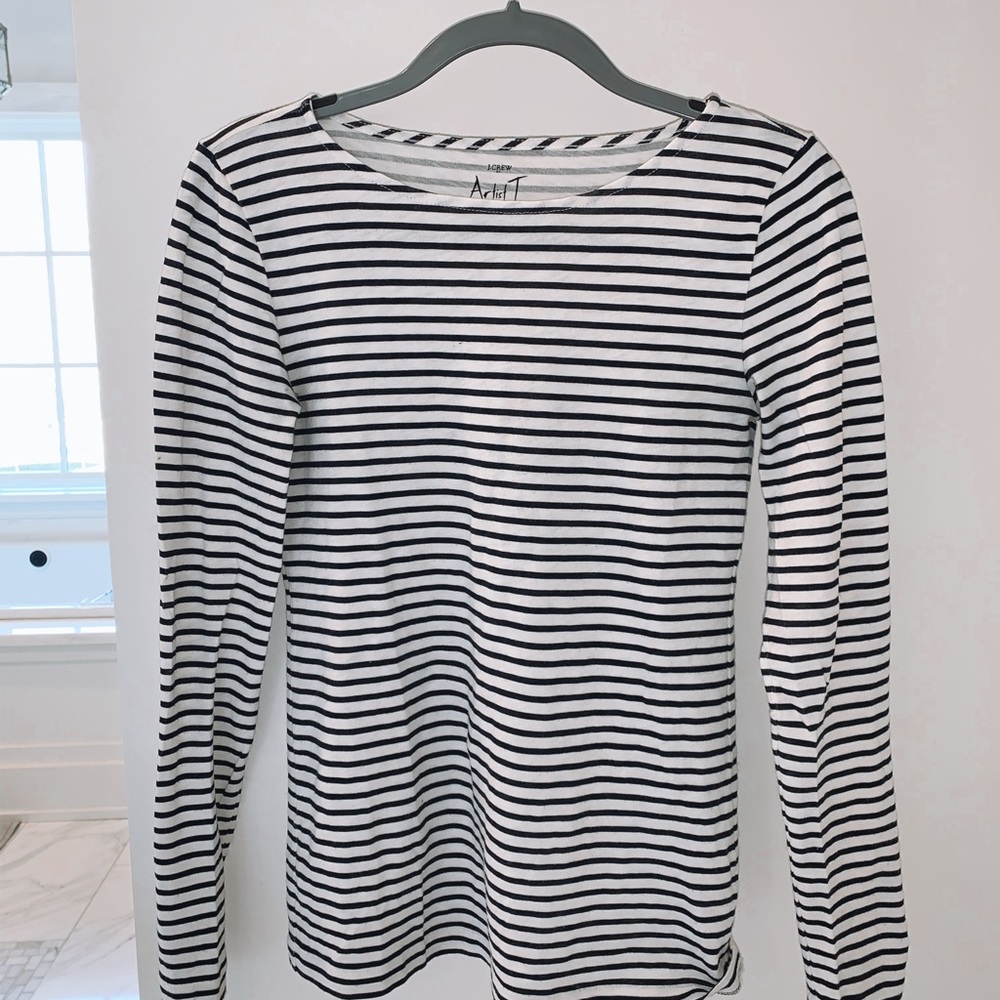 JCREW STRIPED LONG SLEEVE